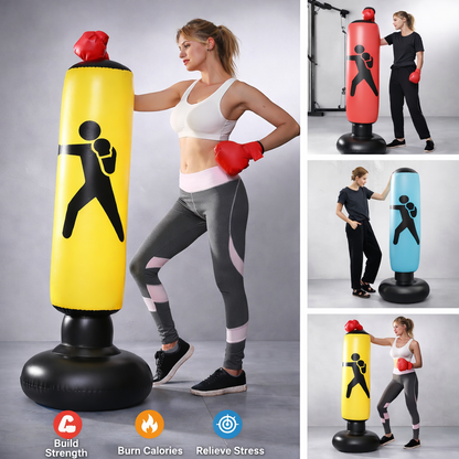 Inflatable Punching Bag Trainer