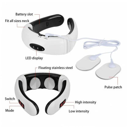 Electric Neck Massager – Magnetic Pulse Therapy