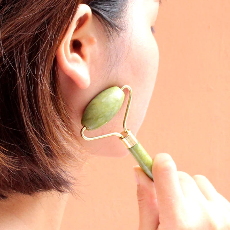 Double Head Jade Face Roller