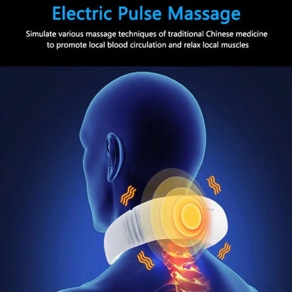 Electric Neck Massager – Magnetic Pulse Therapy