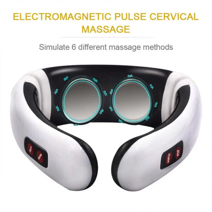 Electric Neck Massager – Magnetic Pulse Therapy