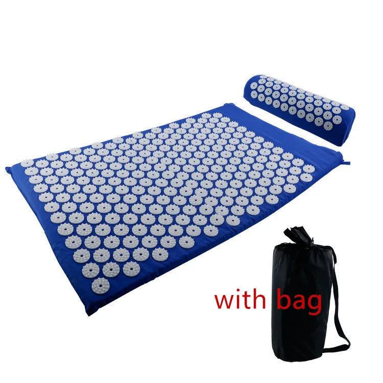 Acupressure Yoga Mat & Massage Cushion Set