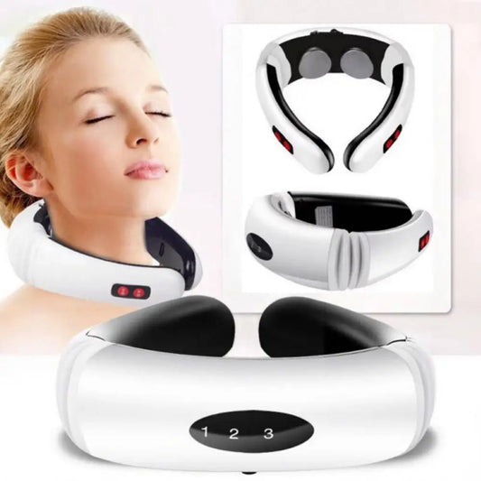 Electric Neck Massager – Magnetic Pulse Therapy
