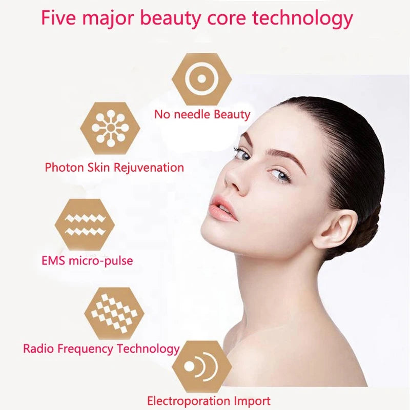 5-in-1 Face Massager Device