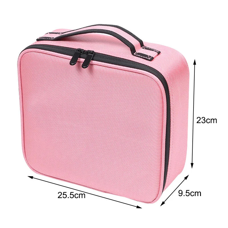Portable Partition Makeup Bag
