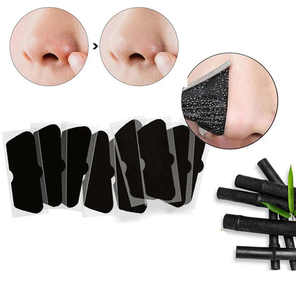 Charcoal Nose Blackhead Remover Strips (10-Pack)