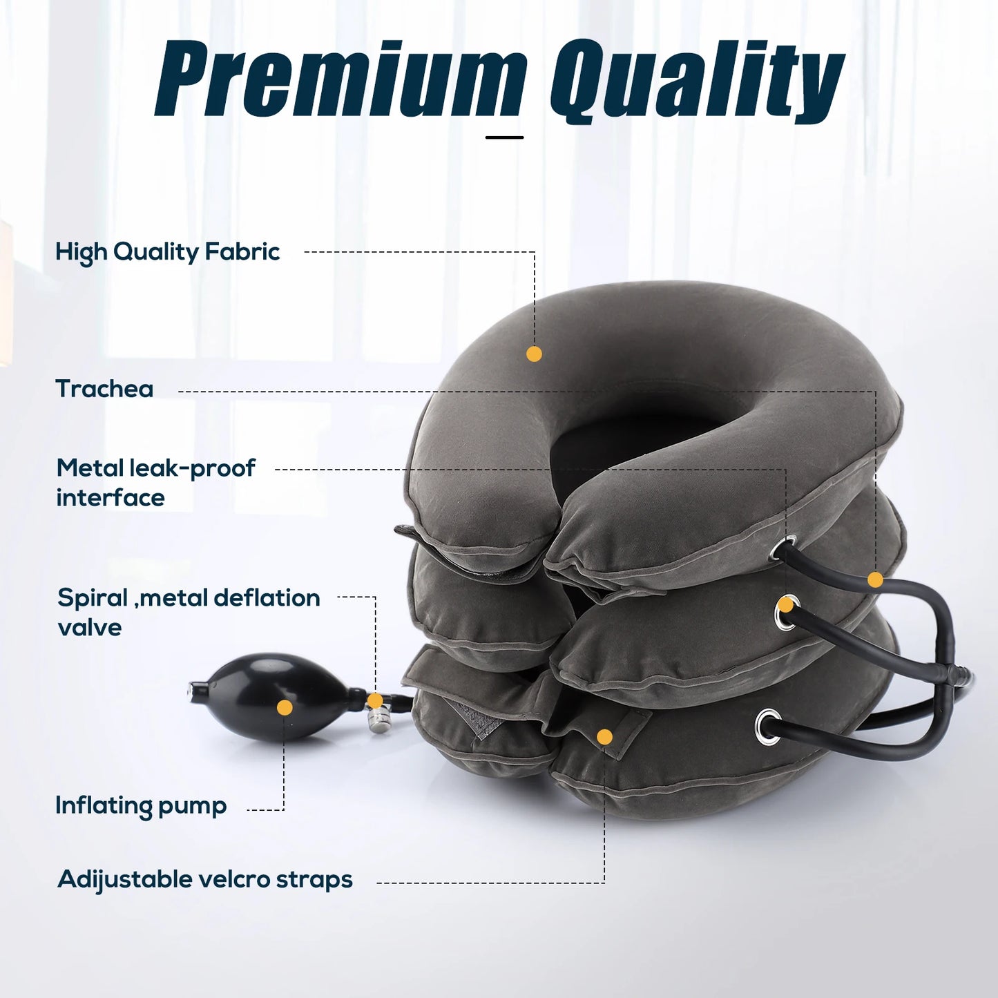 Neck Stretcher Air Traction Pillow