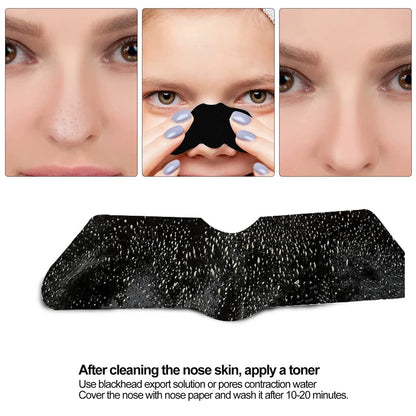 Charcoal Nose Blackhead Remover Strips (10-Pack)