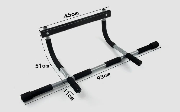 Adjustable Indoor Pull-Up & Dip Bar