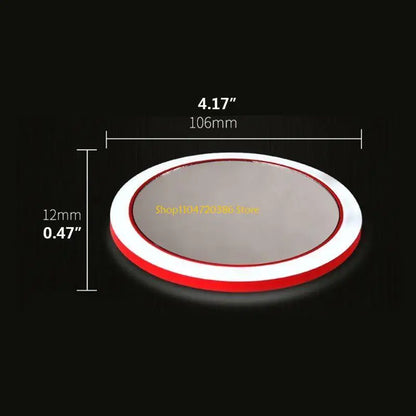 Rechargeable LED Handheld Makeup Mirror