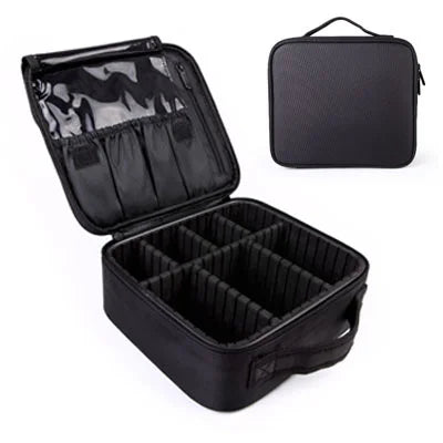 Portable Partition Makeup Bag