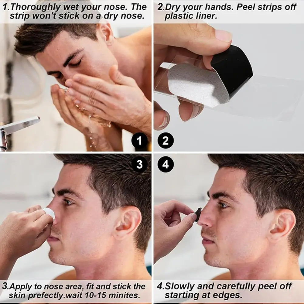 Charcoal Nose Blackhead Remover Strips (10-Pack)