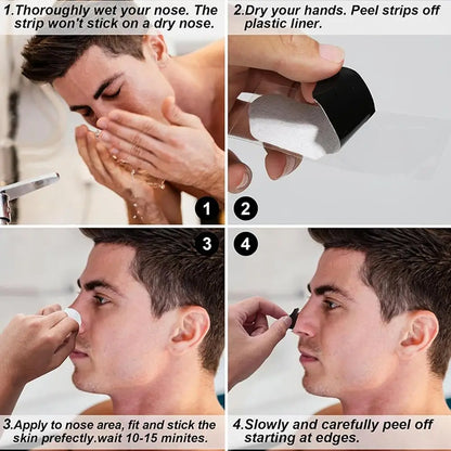 Charcoal Nose Blackhead Remover Strips (10-Pack)