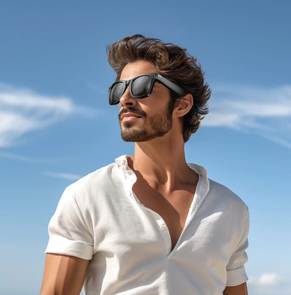 Premium AI Smart Sunglasses with Camera, Translation & Bluetooth Calls