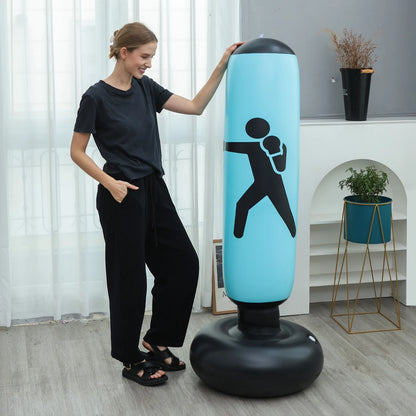 Inflatable Punching Bag Trainer