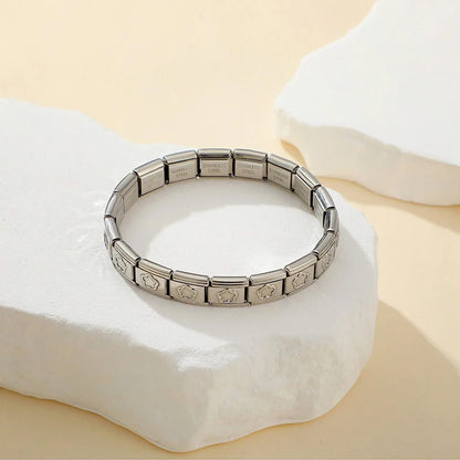 Italian Charm Bracelet (9mm) | Stainless Steel Modular Link Bracelet
