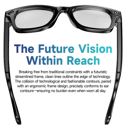 Premium AI Smart Sunglasses with Camera, Translation & Bluetooth Calls
