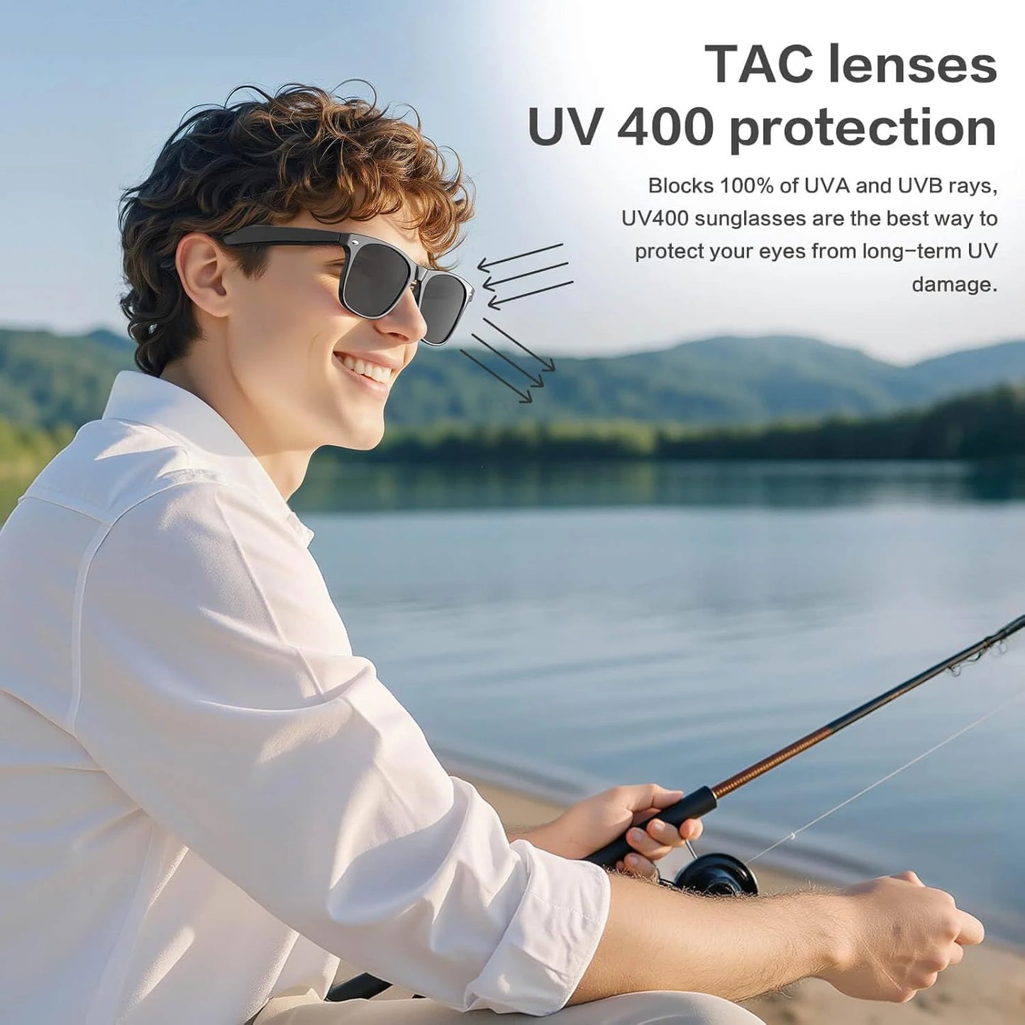Premium AI Smart Sunglasses with Camera, Translation & Bluetooth Calls