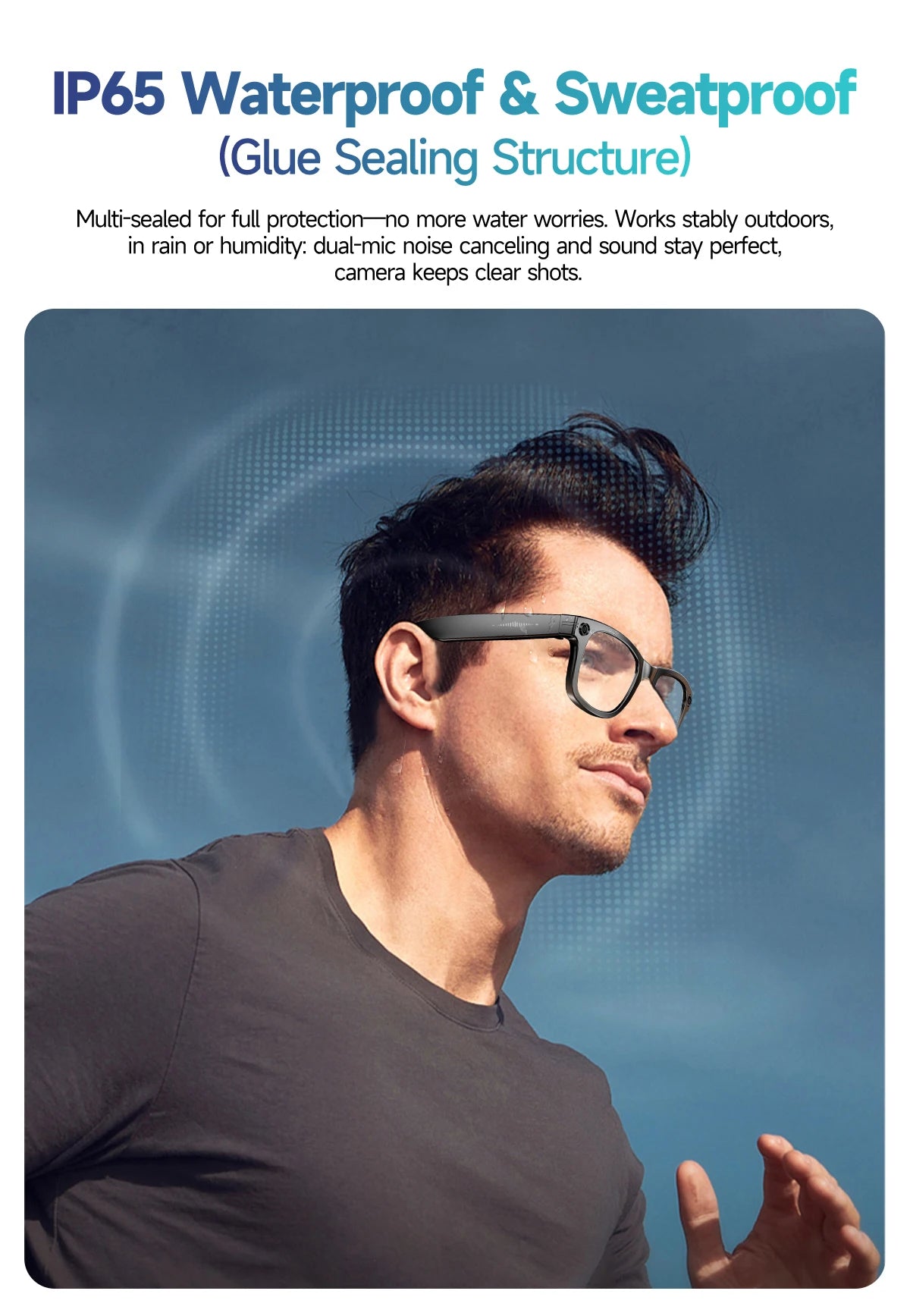 Premium AI Smart Sunglasses with Camera, Translation & Bluetooth Calls