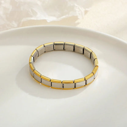 Italian Charm Bracelet (9mm) | Stainless Steel Modular Link Bracelet